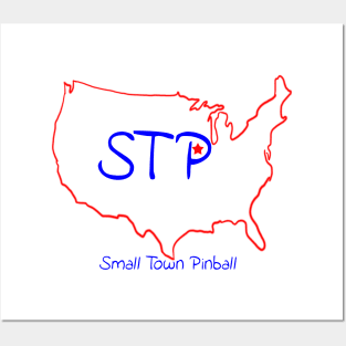 STP - Small Town Pinball Posters and Art